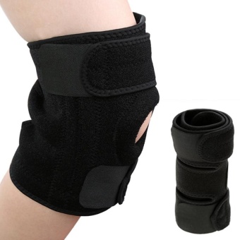 Adjustable Elastic Knee Support Brace Kneepad Safety Guard Knee Pads - Intl June 2018 - 2 Adjustable Elastic Knee Support Brace Kneepad Safety Guard Knee Pads - intl - 2