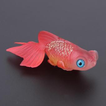 Artificial Silicone Swim Electronic Robofish Toy Fish Robotic Fishing Tank (Red) - Intl June 2018 - 4 Artificial Silicone Swim Electronic Robofish Toy Fish Robotic Fishing Tank (Red) - intl - 4