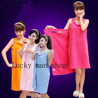 AS SEEN ON TV Can Wear Super Absorbent Microfiber Bath Towel Purple July 2018 - 2 AS SEEN ON TV Can wear Super Absorbent Microfiber Bath Towel Purple - 2