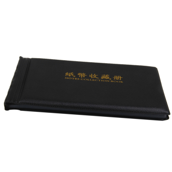Banknote Currency Collection Album Paper Money Pocket Holders 30 Pages Black June 2018 - 4 Banknote Currency Collection Album Paper Money Pocket Holders 30 Pages Black - 4