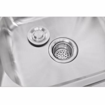 B.I.T. 81x43x23cm SUS 304 Stainless Steel 2 Double Tubs KitchenSink Set (SIlver) June 2018 - 5 B.I.T. 81x43x23cm SUS 304 Stainless Steel 2 Double Tubs KitchenSink Set (SIlver) - 5