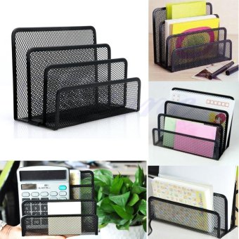 Black Document Desk Mesh Letter Sorter Mail Tray Office FileOrganiser Business - Intl May 2018 - 2 Black Document Desk Mesh Letter Sorter Mail Tray Office FileOrganiser Business - intl - 2