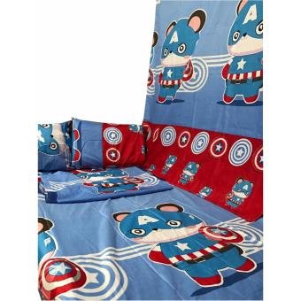 BM 5D US Cotton 5in1 Bedding Set Character Design Single SizeDouble Size Queen Size June 2018 - 2 BM 5D US Cotton 5in1 Bedding set Character Design Single SizeDouble Size Queen Size - 2