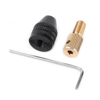 Brass & Aluminum Alloy Electric Drill Chuck Set Grasp CapacityRange 0.3-3.4mm Drilling Tool - Intl June 2018 - 5 Brass & Aluminum Alloy Electric Drill Chuck Set Grasp CapacityRange 0.3-3.4mm Drilling Tool - intl - 5