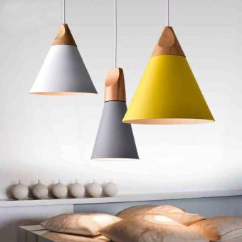 BUYINCOINS E27 Simple Wood Pendant Ceiling Hanging Lamp ChandelierKitchen Light Fixture L Black - Intl April 2018 - 3 BUYINCOINS E27 Simple Wood Pendant Ceiling Hanging Lamp ChandelierKitchen Light Fixture L Black - intl - 3