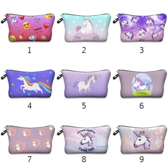 BUYINCOINS Unicorn Pattern Storage Bag Idea Pencil Case CosmeticTravel Birthday Study Gift #07 - Intl June 2018 - 2 BUYINCOINS Unicorn Pattern Storage Bag Idea Pencil Case CosmeticTravel Birthday Study Gift #07 - intl - 2
