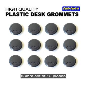 Cable Control Plastic Desk Grommets 53mm, Set Of 12, Office Deskgrommet, Computer Table Grommet June 2018 - 2 Cable Control Plastic Desk Grommets 53mm, set of 12, Office Deskgrommet, Computer Table Grommet - 2