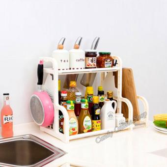 Candy Online 2 Tier Multi - Purpose Kitchen Dish Rack Storage Rack(White) June 2018 - 2 Candy Online 2 Tier Multi - purpose Kitchen Dish Rack Storage Rack(White) - 2