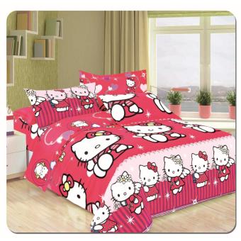 Cartoon Soft Cotton Bed Sheet Set Of 3 (fitted Sheet And Pillowcase) April 2018 - 3 cartoon soft cotton bed sheet set of 3 (fitted sheet and pillowcase) - 3