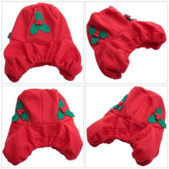 Christmas Decorations Happy Santa Toilet Seat Cover And Rug Set And Tissue Box Cover - Intl April 2018 - 4 Christmas Decorations Happy Santa Toilet Seat Cover and Rug Set and Tissue Box Cover - intl - 4