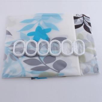 Coffee Tree Bathroom Waterproof PEVA Shower Curtain - Intl June 2018 - 3 Coffee Tree Bathroom Waterproof PEVA Shower Curtain - intl - 3
