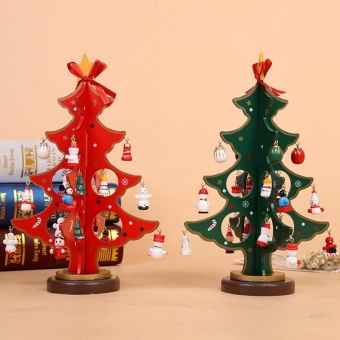 Creative Christmas Decorations DIY Wooden Tree CraftOrnaments Red Hot Sale Creative Christmas Decorations DIY Wooden Tree CraftOrnaments Red Hot Sale