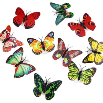 Creative Color Butterfly LED Lights A T Night Free Design - Intl June 2018 - 4 Creative Color Butterfly LED Lights a t Night Free Design - intl - 4