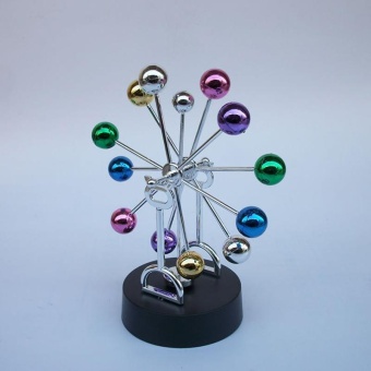 Creative Colorful Ferris Wheel Electromagnetic Pendulum PerpetualInstrument Model Office Desktop Decorations Home FurnishingArticles Decorative Ornaments - Intl June 2018 - 3 Creative Colorful Ferris Wheel Electromagnetic Pendulum PerpetualInstrument Model Office Desktop Decorations Home FurnishingArticles Decorative Ornaments - intl - 3