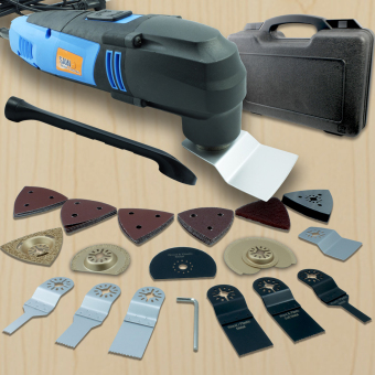 Deluxe Oscillating Multi Functional Tool Complete Saw Set June 2018 - 2 Deluxe Oscillating Multi Functional Tool Complete Saw Set - 2