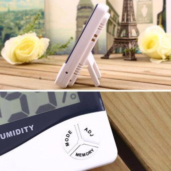 Digital LCD Hygrometer Thermometer Alarm Clock 3 In 1(ChargerIncluded) June 2018 - 2 Digital LCD Hygrometer Thermometer Alarm Clock 3 In 1(ChargerIncluded) - 2