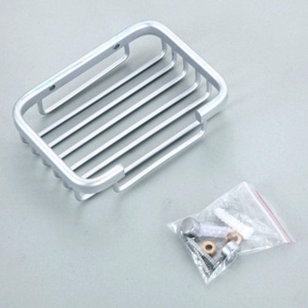 DSstyles Aluminum Soap Dish Bathroom Shower Toilet Soap HolderSaver Basket Wall Mounted - Intl June 2018 - 3 DSstyles Aluminum Soap Dish Bathroom Shower Toilet Soap HolderSaver Basket Wall Mounted - intl - 3