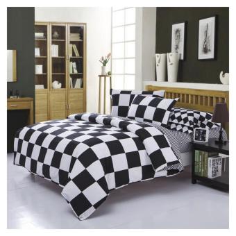 Elite 3 Piece Bedding Sets / Bedsheet (Checkered Design) - Single May 2018 - 2 Elite 3 Piece Bedding Sets / Bedsheet (Checkered Design) - Single - 2