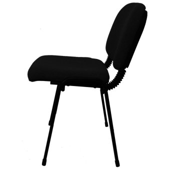 Ergodynamic DVC-103BLK6 Guest Chair Stackable Furniture (Black) June 2018 - 2 Ergodynamic DVC-103BLK6 Guest Chair Stackable Furniture (Black) - 2