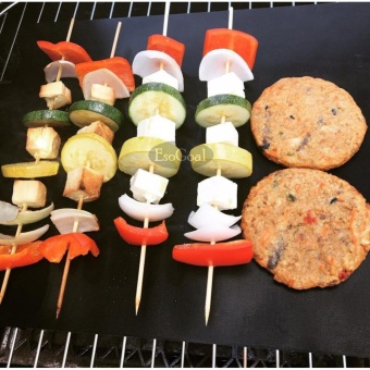 EsoGoal BBQ Grill Mat Barbecue Baking Mats, 5 Pieces - Intl June 2018 - 3 EsoGoal BBQ Grill Mat Barbecue Baking Mats, 5 Pieces - intl - 3