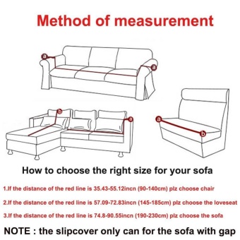 European Style Stretch Sectional Sofa Soft Slipcovers Elastic CouchCover For Single Seats - Intl July 2018 - 2 European Style Stretch Sectional Sofa Soft Slipcovers Elastic CouchCover For Single Seats - intl - 2