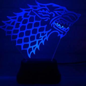Game Of Thrones 3D LED Lamp June 2018 - 4 Game of Thrones 3D LED Lamp - 4