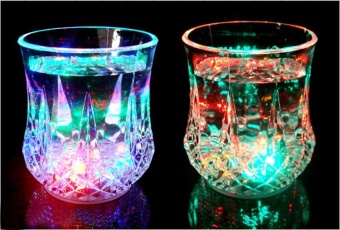 Greatnes D&D QCB-1 Creative Colorful Induction LED Luminescent Glass (Diamond) July 2018 - 4 Greatnes D&D QCB-1 Creative Colorful Induction LED Luminescent Glass (Diamond) - 4