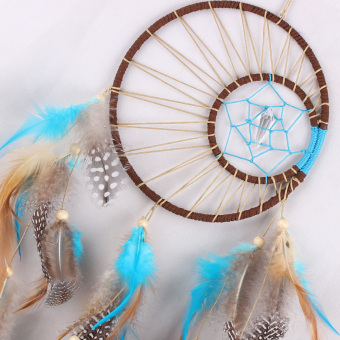 Handmade Dream Catcher Feathers Hanging Decoration May 2018 - 2 Handmade Dream Catcher Feathers Hanging Decoration - 2