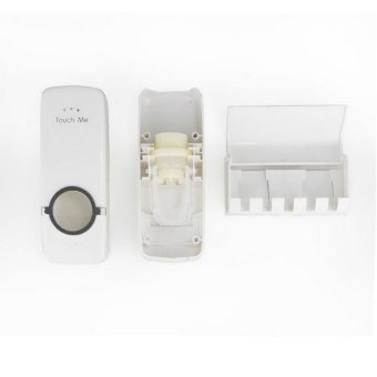 Hands-Free Toothpaste Dispenser (White) July 2018 - 3 Hands-Free Toothpaste Dispenser (White) - 3