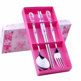High-grade Stainless Steel Tableware 3 Sets - Spoon, Fork, Chopsticks April 2018 - 3 High-grade Stainless Steel Tableware 3 sets - Spoon, Fork, Chopsticks - 3