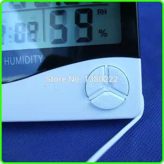 High Quality LCD Digital Thermometer Hygrometer With Temperature And Humidity Dual Sensors Show Indoor Outdoor In Same Time - Intl May 2018 - 4 high quality LCD Digital Thermometer Hygrometer with Temperature and humidity Dual Sensors show indoor outdoor in same time - intl - 4
