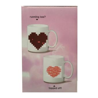 Iyach Heat Activated Design Changing Mug - Love (White) June 2018 - 2 Iyach Heat Activated Design Changing Mug - Love (White) - 2
