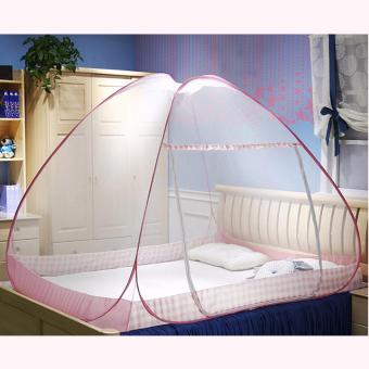 J&J Classic King Size Double Plain Mosquito Net (Pink) June 2018 - 2 J&J Classic King Size Double Plain Mosquito Net (Pink) - 2