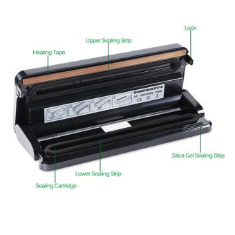 Justgogo Vacuum Sealer, Multifunction Food Saver Vacuum Packaging Machine Automatic Vacuum Sealing System For Dry & Moist Foods Preservation Black EU Plug June 2018 - 2 Justgogo Vacuum Sealer, Multifunction Food Saver Vacuum Packaging Machine Automatic Vacuum Sealing System for Dry & Moist Foods Preservation Black EU Plug - 2