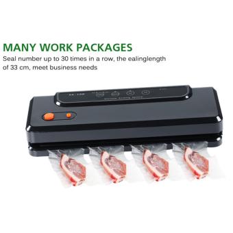 Justgogo Vacuum Sealer, Multifunction Food Saver Vacuum Packaging Machine Automatic Vacuum Sealing System For Dry & Moist Foods Preservation Black EU Plug June 2018 - 4 Justgogo Vacuum Sealer, Multifunction Food Saver Vacuum Packaging Machine Automatic Vacuum Sealing System for Dry & Moist Foods Preservation Black EU Plug - 4