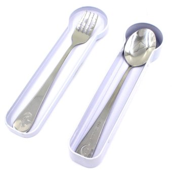 Kitchen Hub Travel Portable Tableware Spoon And Fork Set SecretGarden Case July 2018 - 4 Kitchen Hub Travel Portable Tableware Spoon and Fork Set SecretGarden Case - 4