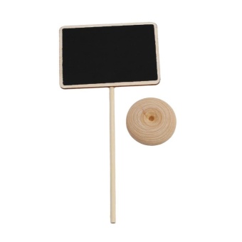 LALANG Mini Rectangular Shape Blackboard Chalkboard With Stand ForMessage Board Signs - Intl June 2018 - 2 LALANG Mini Rectangular Shape Blackboard Chalkboard with Stand forMessage Board Signs - intl - 2