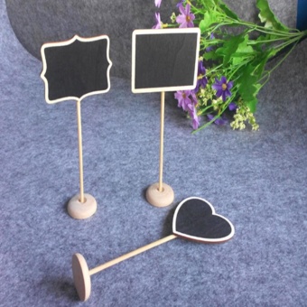 LALANG Mini Rectangular Shape Blackboard Chalkboard With Stand ForMessage Board Signs - Intl June 2018 - 5 LALANG Mini Rectangular Shape Blackboard Chalkboard with Stand forMessage Board Signs - intl - 5