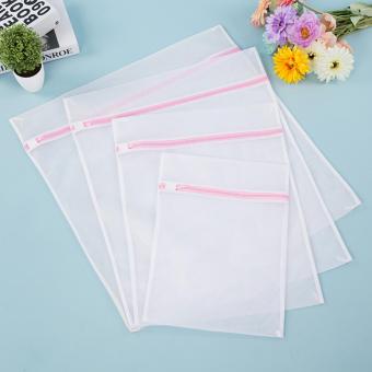 Laundry Underwear Net Mesh Washing Machine Bag Socks Lingerie Bra Bag-23 Cm X 30 Cm(White) (White) - Intl June 2018 - 3 Laundry Underwear Net Mesh Washing Machine Bag Socks Lingerie Bra Bag-23 cm x 30 cm(White) (White) - intl - 3
