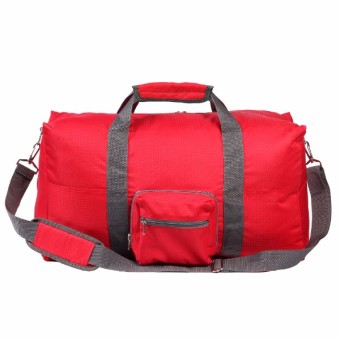 Le Organize Alphra Ripstop Foldable Small Duffle Bag - Red July 2018 - 2 Le Organize Alphra Ripstop Foldable Small Duffle Bag - Red - 2