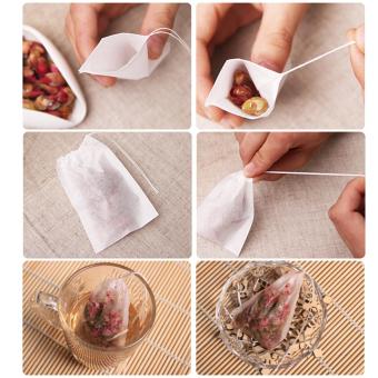 Leegoal Disposable Drawstring Seal Filter Empty Paper Tea Bags(White,M Size,Set Of 100) - Intl June 2018 - 4 Leegoal Disposable Drawstring Seal Filter Empty Paper Tea Bags(White,M Size,Set of 100) - intl - 4