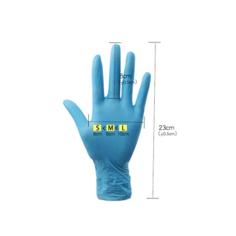 Liberty Nitrile Industrial Glove, Powder Free, Disposable, Blue Boxof 100 - Intl June 2018 - 4 Liberty Nitrile Industrial Glove, Powder Free, Disposable, Blue Boxof 100 - intl - 4