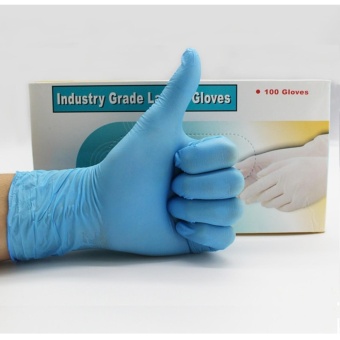 Liberty Nitrile Industrial Glove, Powder Free, Disposable, Blue Boxof 100 - Intl June 2018 - 2 Liberty Nitrile Industrial Glove, Powder Free, Disposable, Blue Boxof 100 - intl - 2
