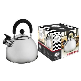 Lifestyle 2.5L Induction Whistling Kettle Silver (ILSWK-25) June 2018 - 2 Lifestyle 2.5L Induction Whistling Kettle Silver (ILSWK-25) - 2