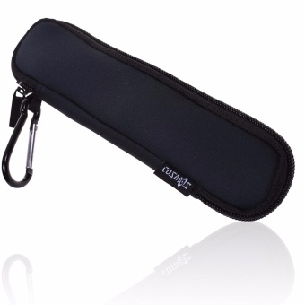 Lightning Power-Neoprene Stylus Pen Pencil Case Pouch For FountainPen, Ballpoint Pen, Stylus Touch Pen, Apple Pencil, Wacom CreativeStylus 2 (Neoprene Soft Pencil Case With Carabiner)(Black) - Intl June 2018 - 5 Lightning Power-Neoprene Stylus Pen Pencil Case Pouch for FountainPen, Ballpoint Pen, Stylus Touch Pen, Apple Pencil, Wacom CreativeStylus 2 (Neoprene Soft Pencil Case with Carabiner)(Black) - intl - 5