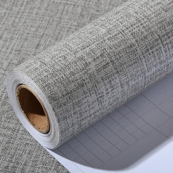 Linen Wallpaper Modern All-match PVC Waterproof Wall Paper Rolls Self-adhesive Thick Wall Sticker - Intl June 2018 - 5 Linen Wallpaper Modern All-match PVC Waterproof Wall Paper Rolls Self-adhesive Thick Wall Sticker - intl - 5
