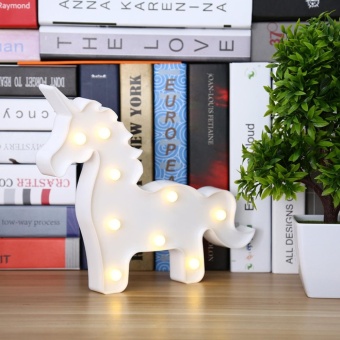 Live Birds Cute Christmas LED Night Light Toy For Baby Kids BedroomHome Decorative Lamp Models:Unicorn Color:Warm White - Intl June 2018 - 2 Live Birds Cute Christmas LED Night Light Toy for Baby Kids BedroomHome Decorative Lamp Models:Unicorn Color:Warm white - intl - 2