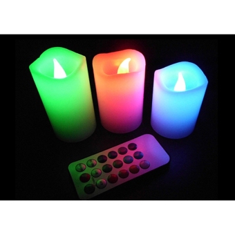 Luma Color Changing Candles With Remote Control June 2018 - 2 Luma Color Changing Candles with Remote Control - 2
