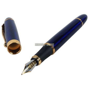 Luxury Jinhao M Nib 18KGP Fountain Pen(Kurve Blue) May 2018 - 5 Luxury Jinhao M Nib 18KGP Fountain Pen(Kurve Blue) - 5