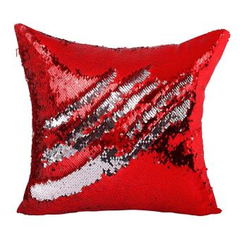Magic Color And Pattern Changing Stylish Glitter Reversible SequinsMermaid Pillowcase 1616in Decorative Pillow Covers Home CushionSofa Pillowcase (Purple And Blue) - Intl June 2018 - 2 Magic Color and Pattern Changing Stylish Glitter Reversible SequinsMermaid Pillowcase 1616in Decorative Pillow Covers Home CushionSofa Pillowcase (Purple and Blue) - intl - 2